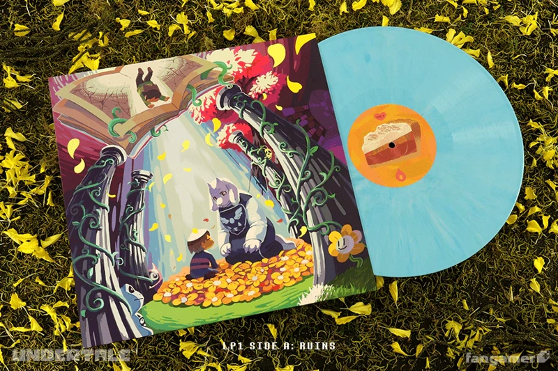 COLECCION VINILO UNDERTALE COMPLETE VINYL SOUNDTRACK BOX SET - 4