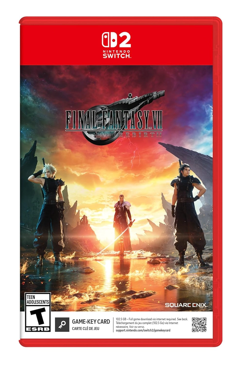 FINAL FANTASY REBIRTH SWITCH 2 DAY ONE W/MAGIC CARD - 1