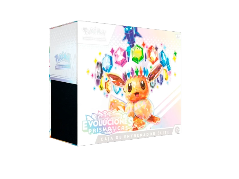 POKEMON ESCARLATA Y PURPURA EVOLUCIONES PRISMATICAS CAJA DE ENTRENADOR DE ELITE ESP - 1