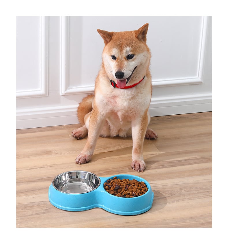 PLATO PERROS GATOS AGUA COMIDA ANTI-ANSIEDAD - 2