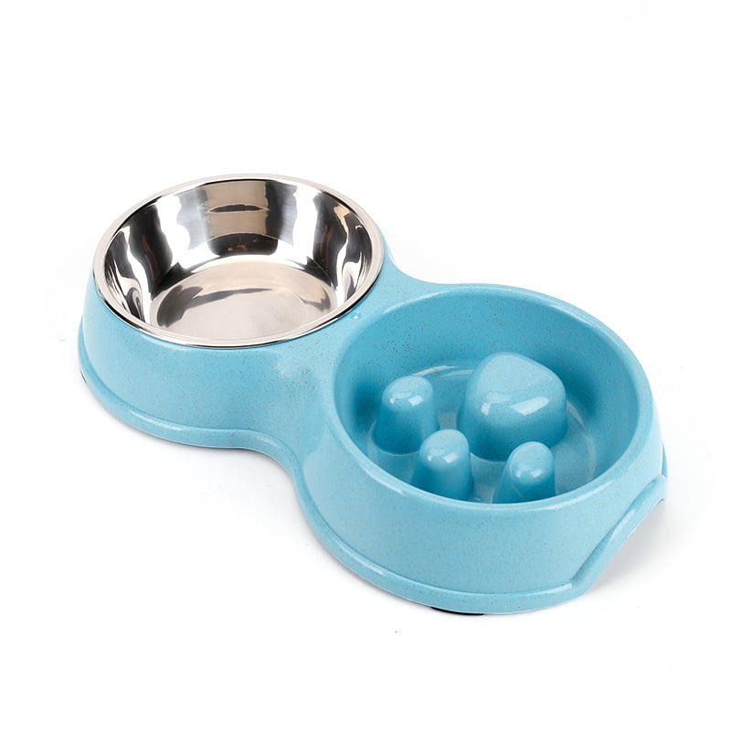 PLATO PERROS GATOS AGUA COMIDA ANTI-ANSIEDAD - 3