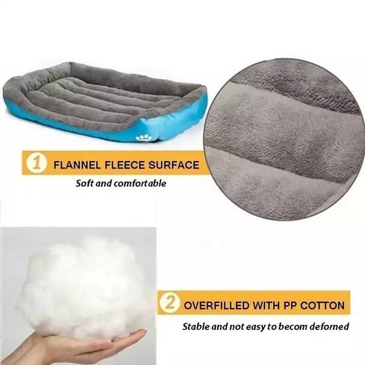 CAMA PERROS GATOS ULTRASUAVE TALLA M 54 CM X 42 CM - 2
