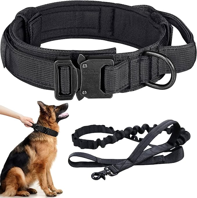 COLLAR PERROS TACTICO CUERDA TALLA L - 1