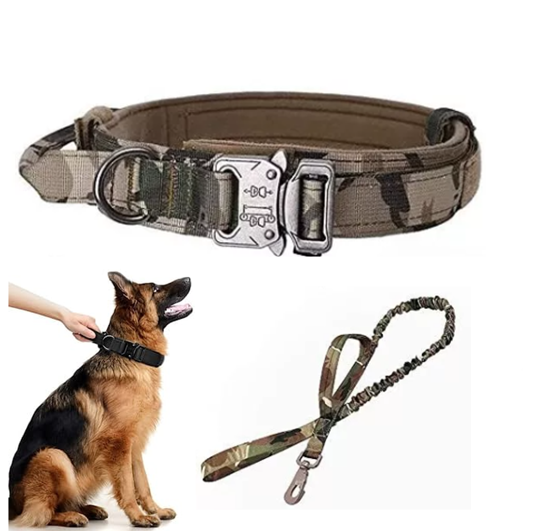 COLLAR PERROS TACTICO CUERDA TALLA XL - 1
