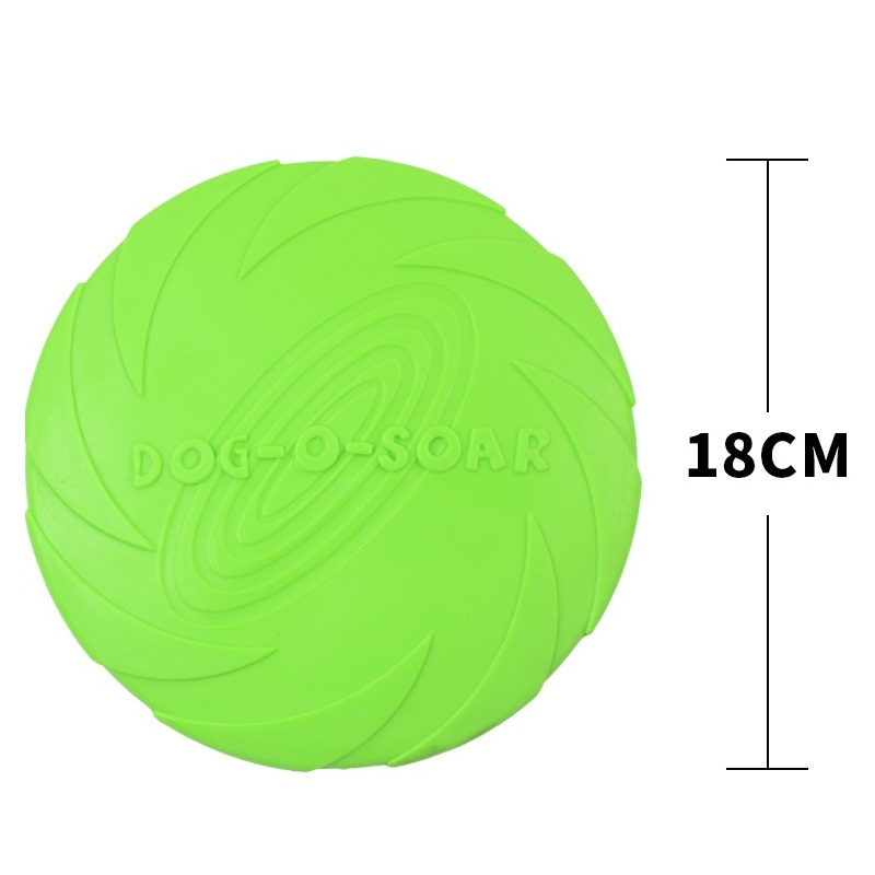 FRISBEE PERROS 18 CM MASCOTAS RESISTENTE - 4