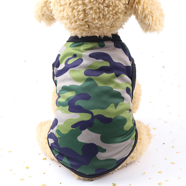 ROPA POLERA PERROS GATOS CAMUFLADO - 2