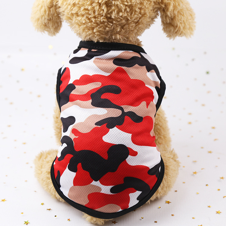 ROPA POLERA PERROS GATOS CAMUFLADO - 3