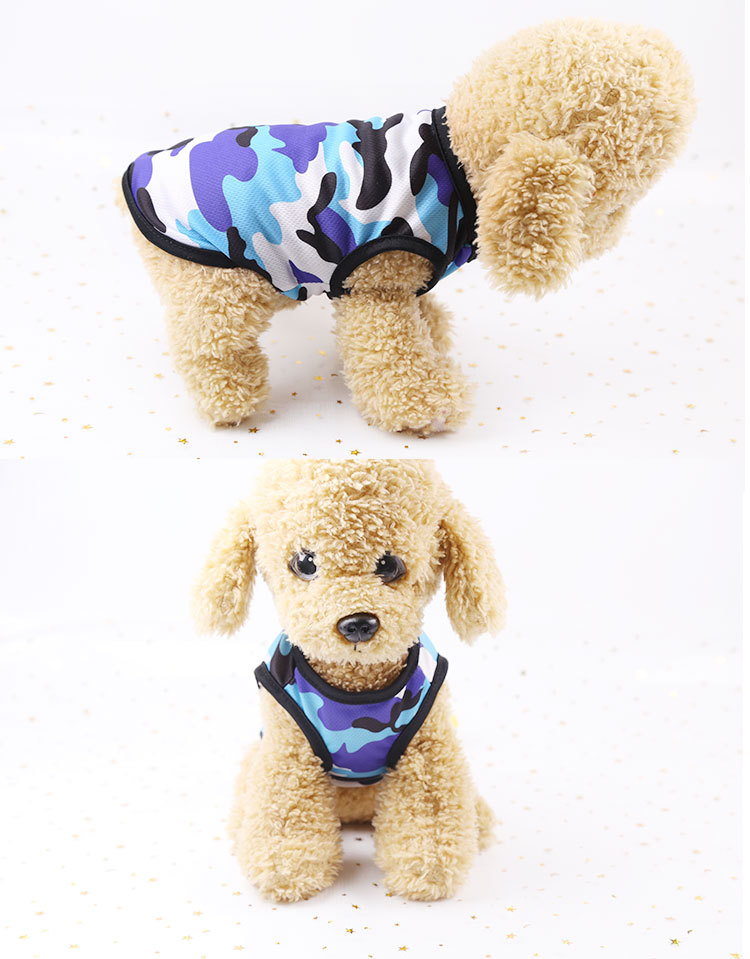 ROPA POLERA PERROS GATOS CAMUFLADO - 4