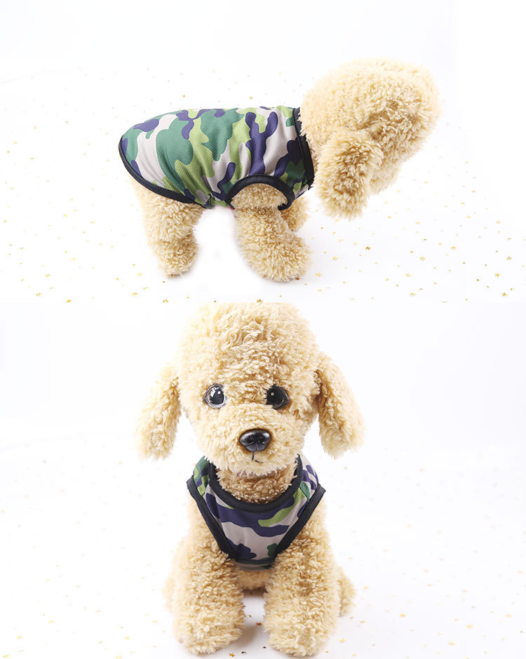 ROPA POLERA PERROS GATOS CAMUFLADO - 5
