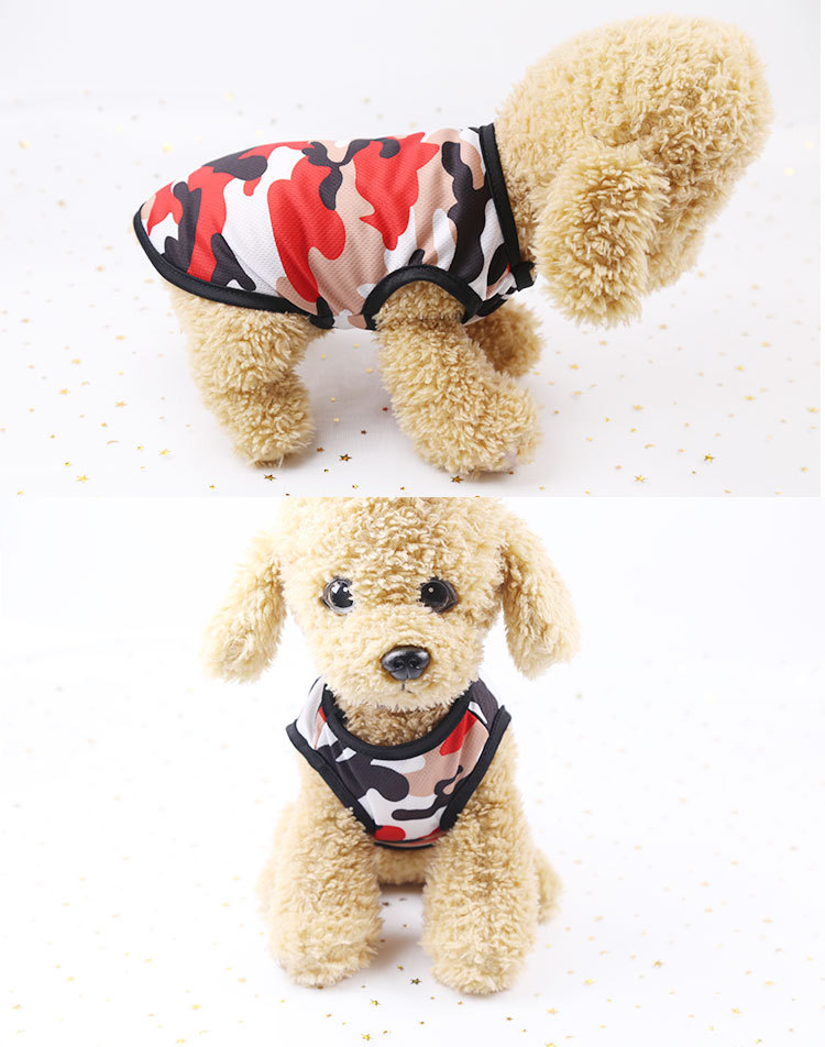 ROPA POLERA PERROS GATOS CAMUFLADO - 6
