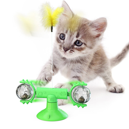 JUGUETE INTERACTIVO GATOS ANTIESTRES MOLINO VIENTO CAT TOYS - 3