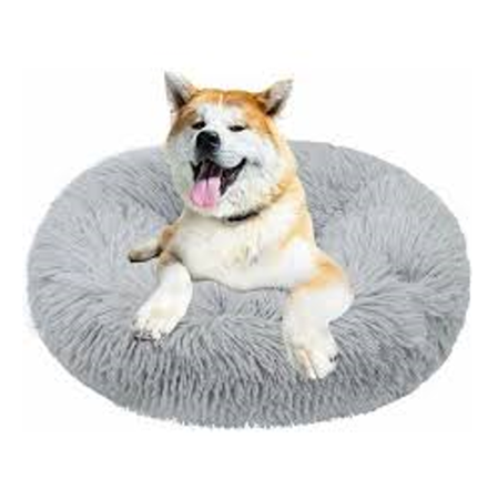 CAMA PERROS Y GATOS ANTIESTRÉS FELPA 80CM - 5