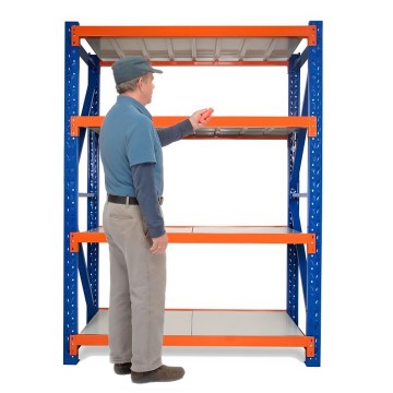 ESTANTE METÁLICO RACK INDUSTRIAL BODEGA REPISAS 200X200X60CM 800KG - 3