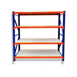 ESTANTE METÁLICO RACK INDUSTRIAL BODEGA REPISAS 200X200X60CM 800KG - 8