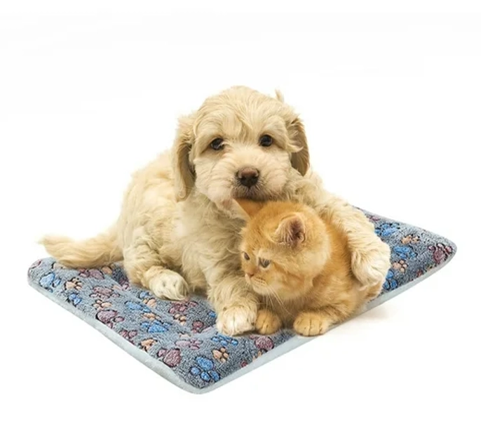 ALFOMBRILLA SUAVE MASCOTA PERRO GATO MANTA ACOLCHADA 48X34CM - 7