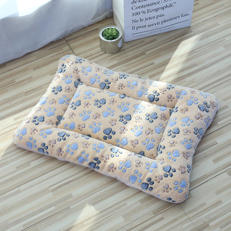 ALFOMBRILLA SUAVE MASCOTA PERRO GATO MANTA ACOLCHADA 84X57CM - 8