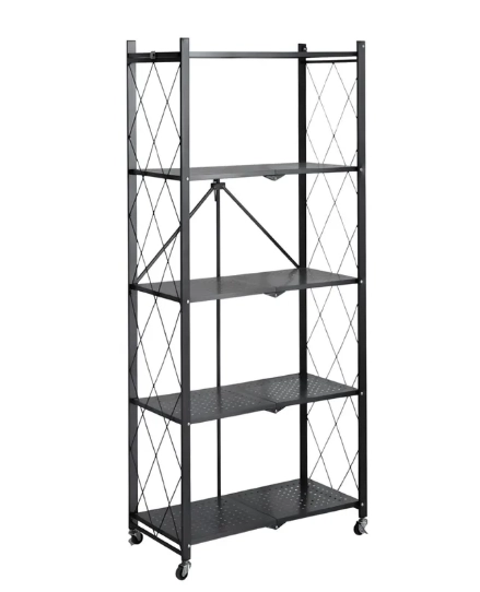 ESTANTE PLEGABLE RACK METALICO ORGANIZADOR MULTIUSO 5 NIVELES - 6