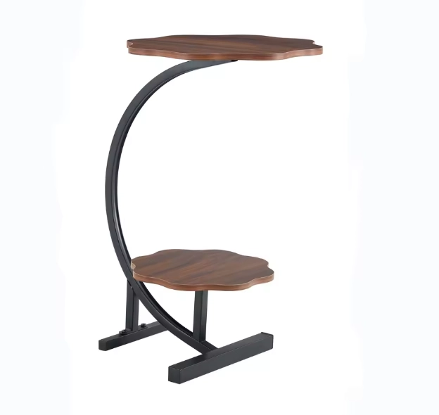 MESA FLOR LIVING LATERAL, MESA AUXILIAR CENTRO 2 NIVELES - 2