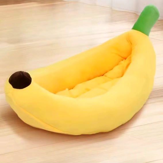 CAMA BANANA ULTRASUAVE PARA MASCOTAS PERROS GATOS TALLA M - 5