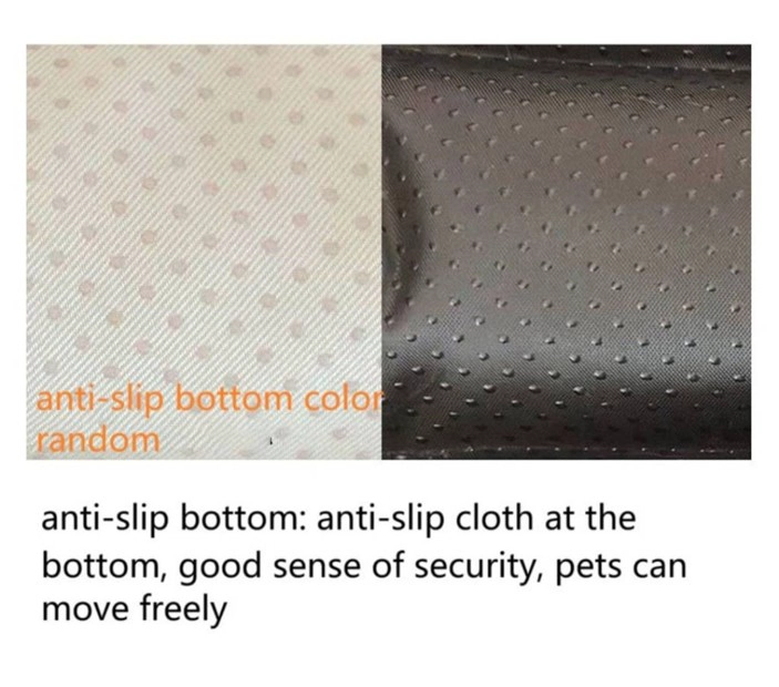 CAMA ANTIESTRE S FELPA PARA MASCOTAS PERROS GATOS 50CM ROSADO - 9