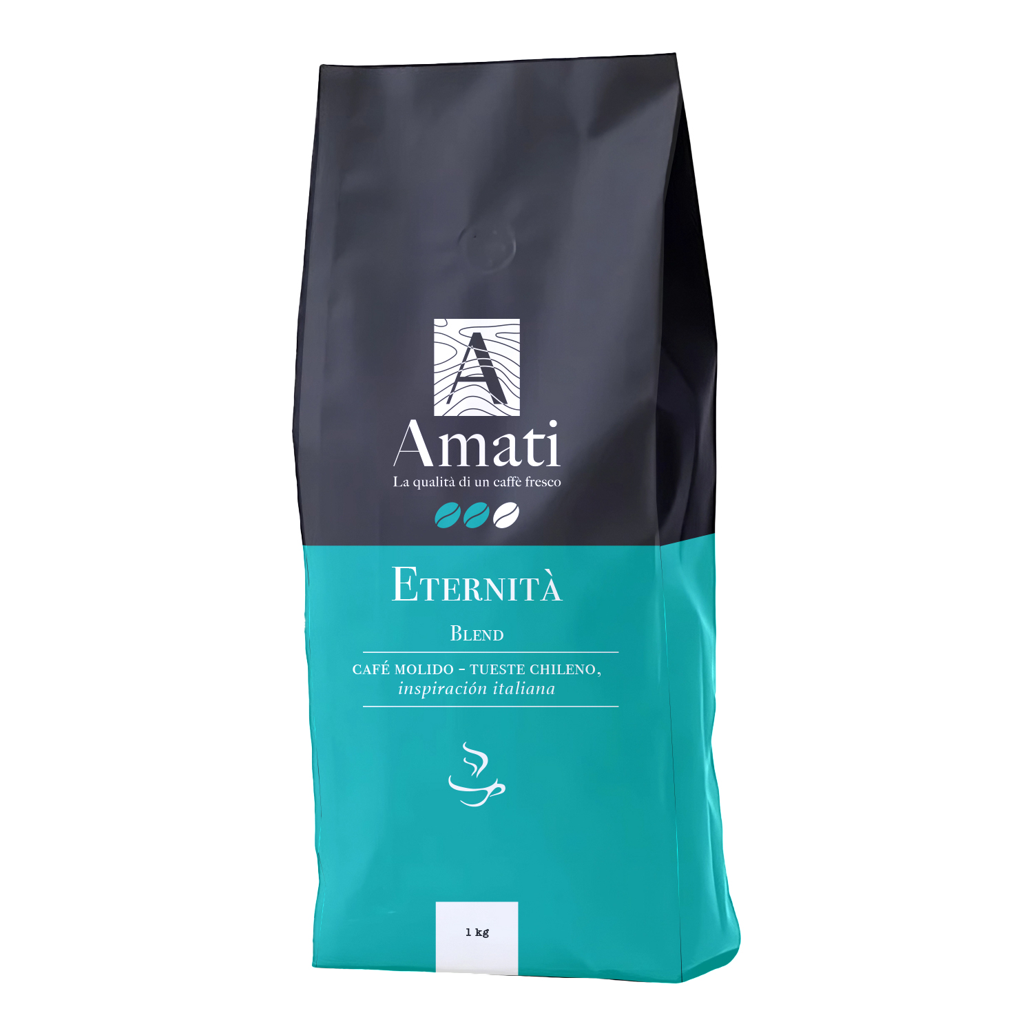 CAFÉ AMATI GRANO ETERNITA 1 KG. - 1
