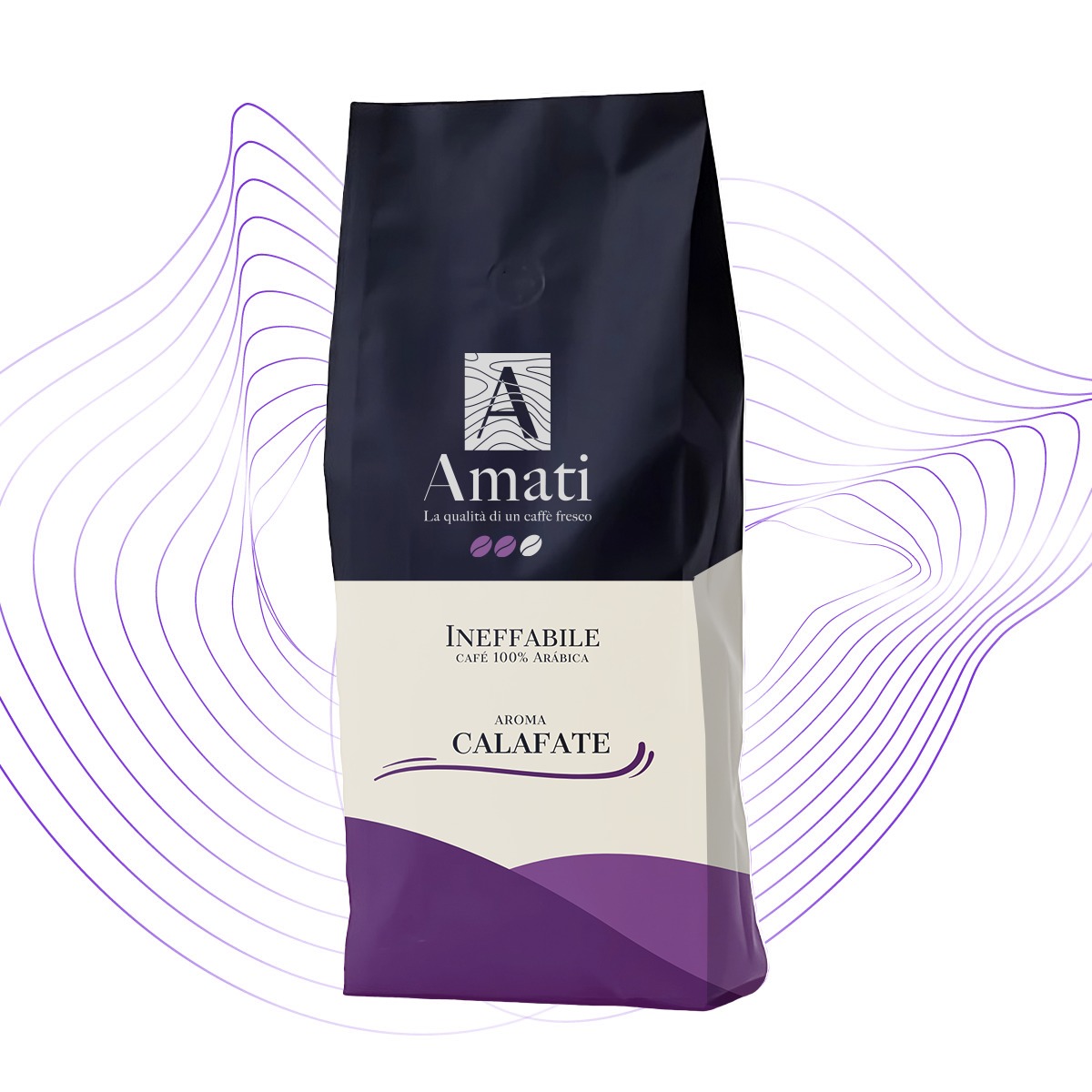 CAFÉ AMATI GRANO AROMATIZADO CALAFATE 1 KG. - 1