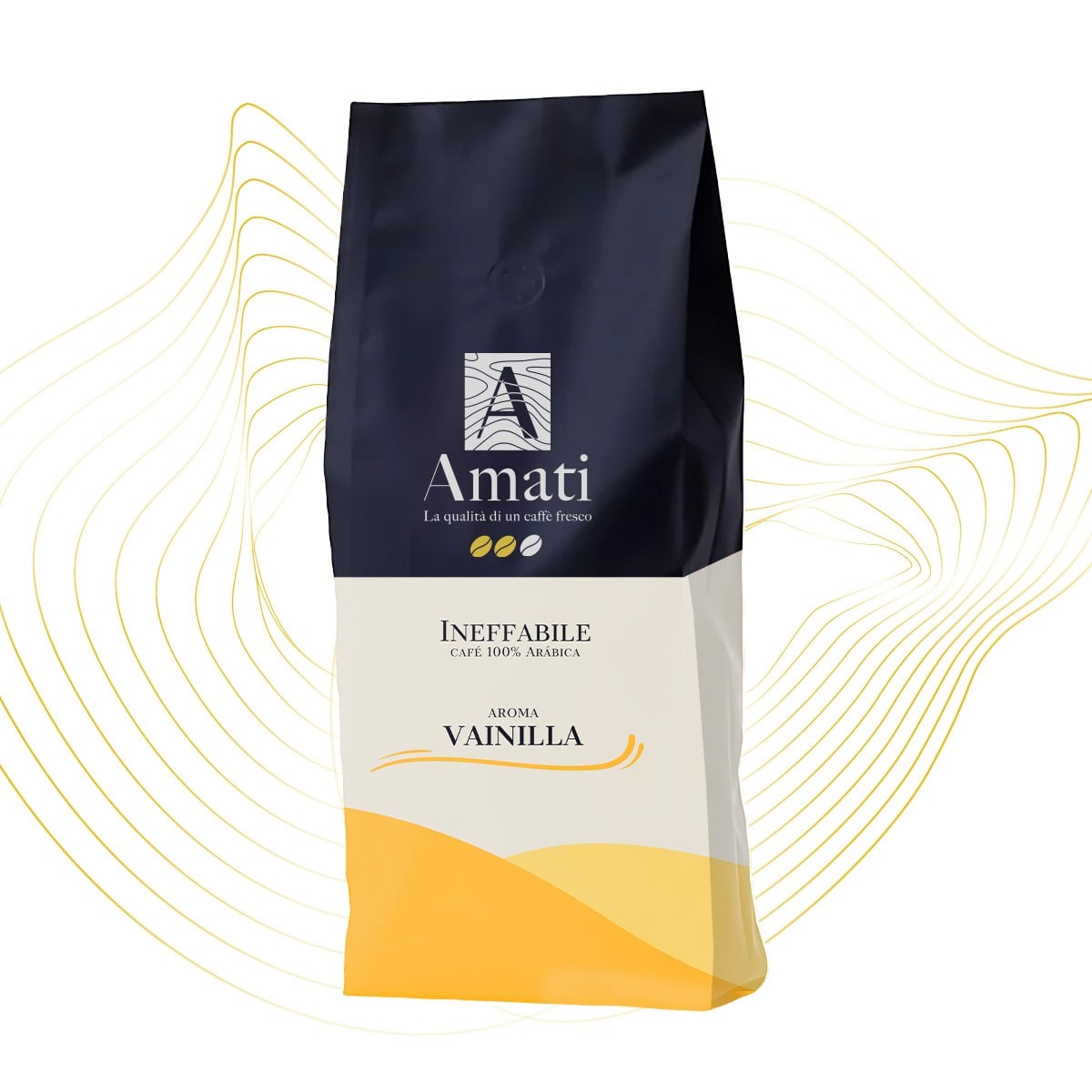 CAFÉ AMATI MOLIDO AROMATIZADO VAINILLA 1 KG. - 1