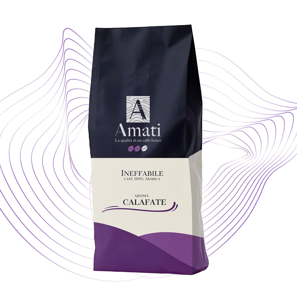 CAFÉ AMATI MOLIDO AROMATIZADO CALAFATE 1 KG. - 1