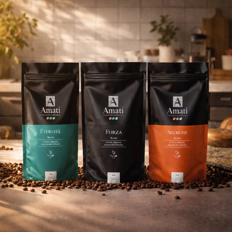 CAFE  AMATI PACK TURIN GRANO ENTERO 750 GR. - 2