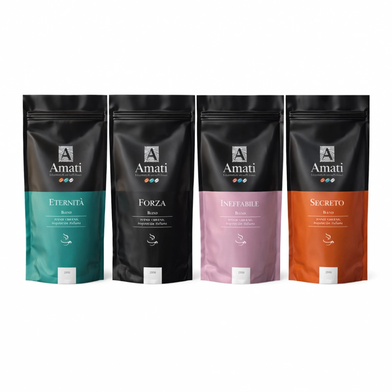 CAFE  AMATI PACK ROMA GRANO ENTERO 1 KG. - 1