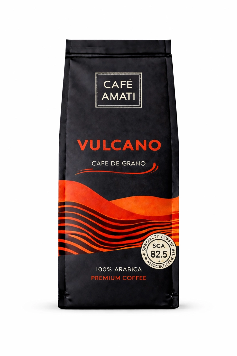 CAFE  AMATI GRANO ENTERO VULCANO 1 KG. - 1