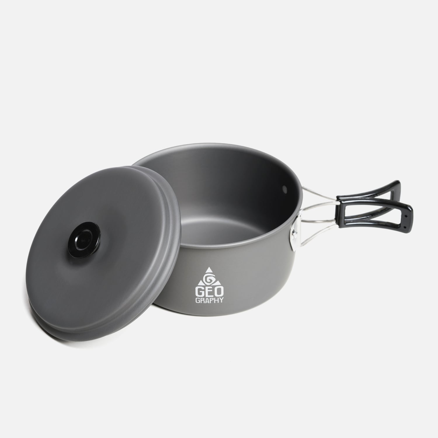 SET GEOGRAPHY COCINA UNISEX BARITU 4P GRIS OSCURO - 2