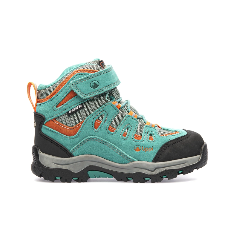 BOTÍN NIÑA PUELO CS HI VELCRO TURQUESA LIPPI - 1