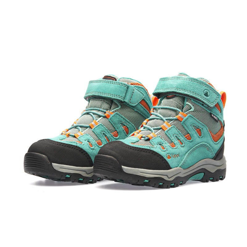 BOTÍN NIÑA PUELO CS HI VELCRO TURQUESA LIPPI - 3