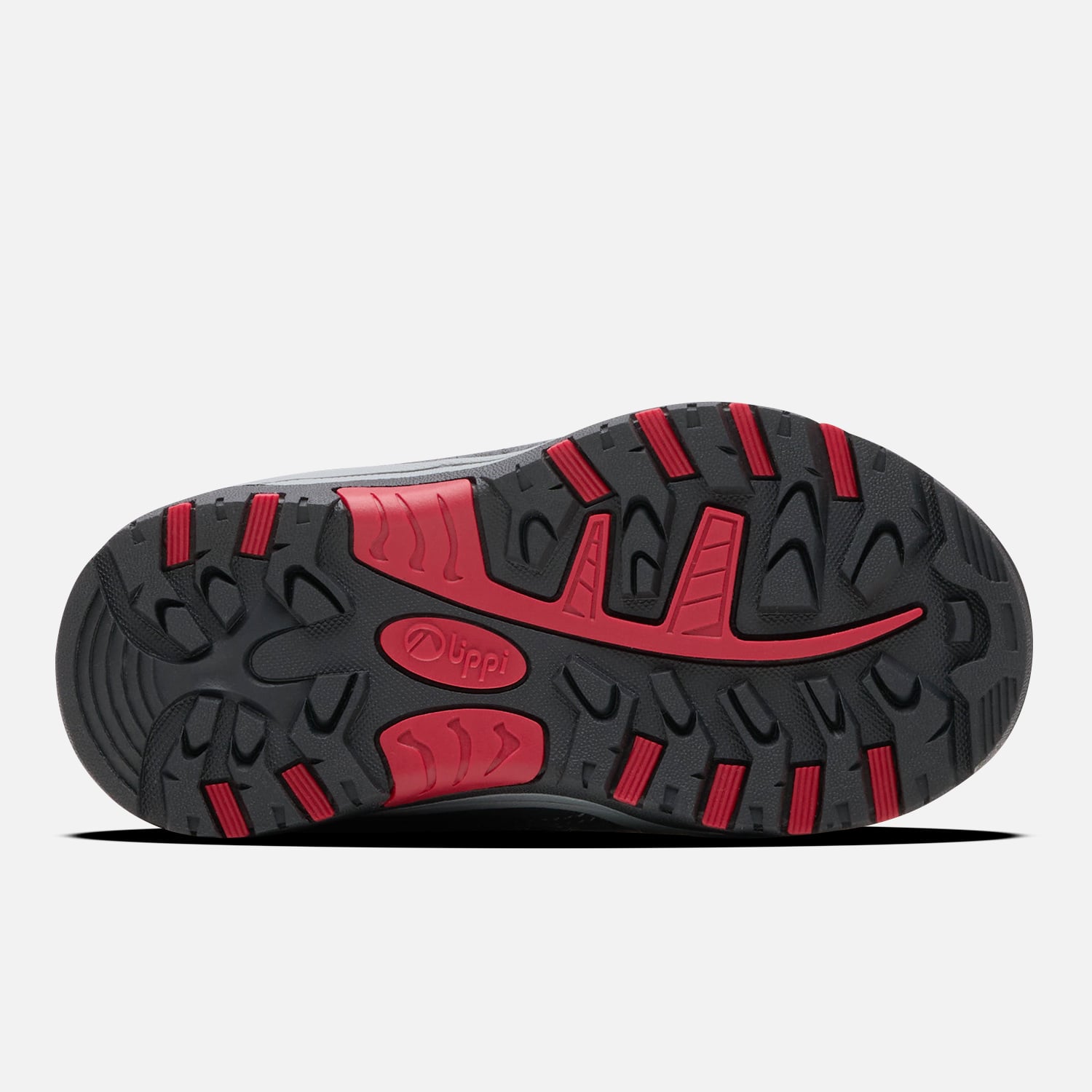 BOTÍN LIPPI GRIS ROJO NIÑO PUELO CS HI VELCRO - 3