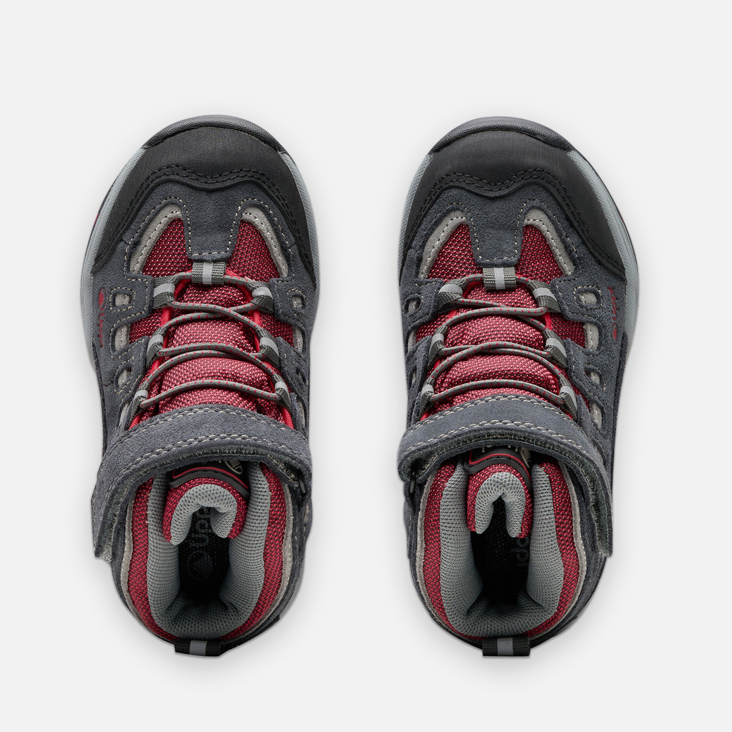 BOTÍN LIPPI GRIS ROJO NIÑO PUELO CS HI VELCRO - 6
