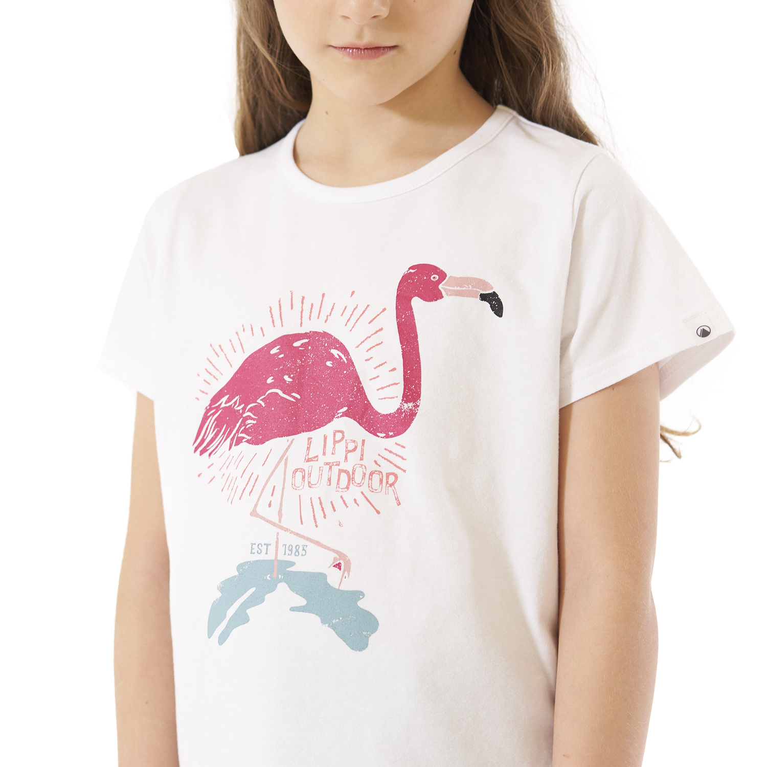 POLERA ALGODÓN NIÑA LIPPI BLANCO COUNTRY UV-STOP T-SHIRT - 5