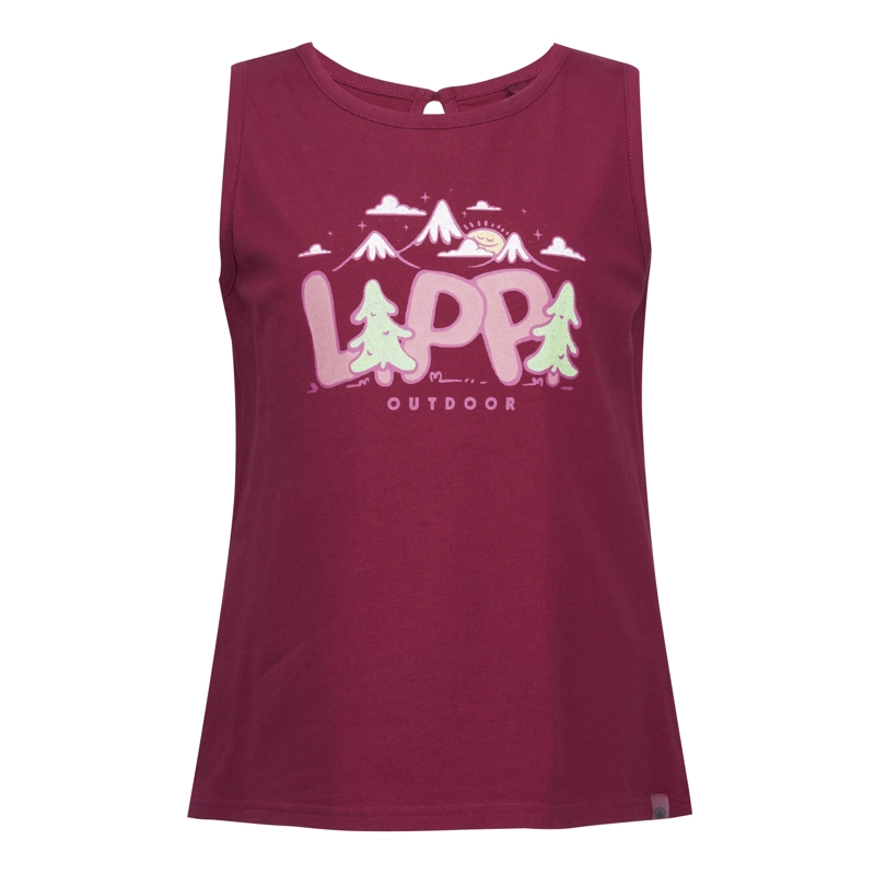 POLERA ALGODÓN NIÑA LIPPI FUCSIA SCOUT UV-STOP T-SHIRT FRAMBUESA - 1