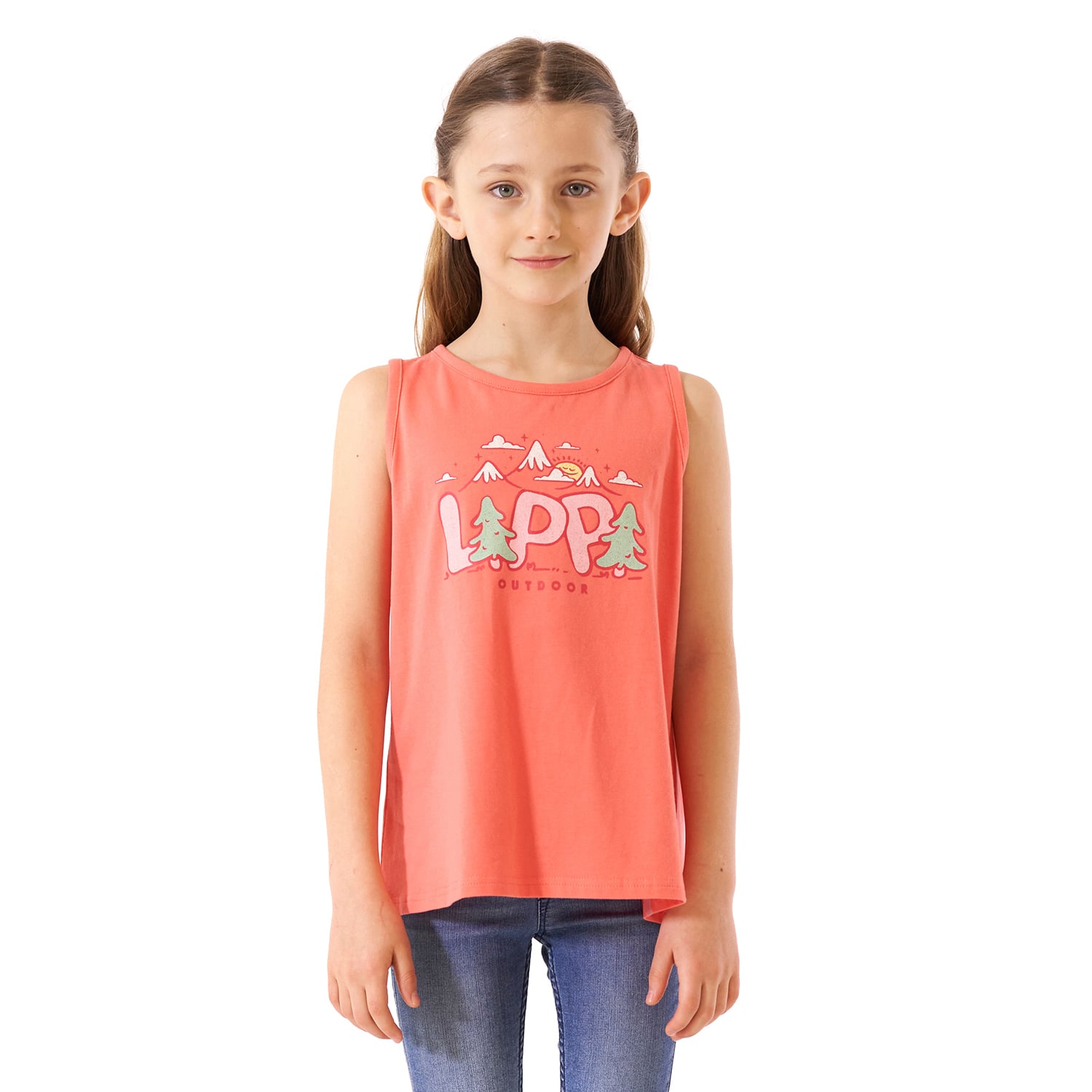 POLERA NIÑA SCOUT UV-STOP T-SHIRT ROSADO LIPPI - 2