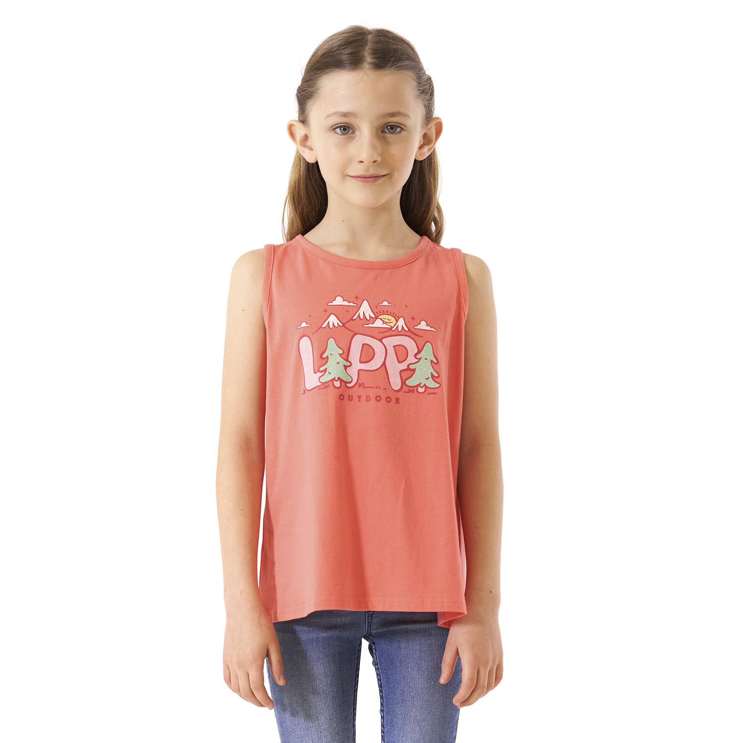 POLERA NIÑA SCOUT UV-STOP T-SHIRT ROSADO LIPPI - 2