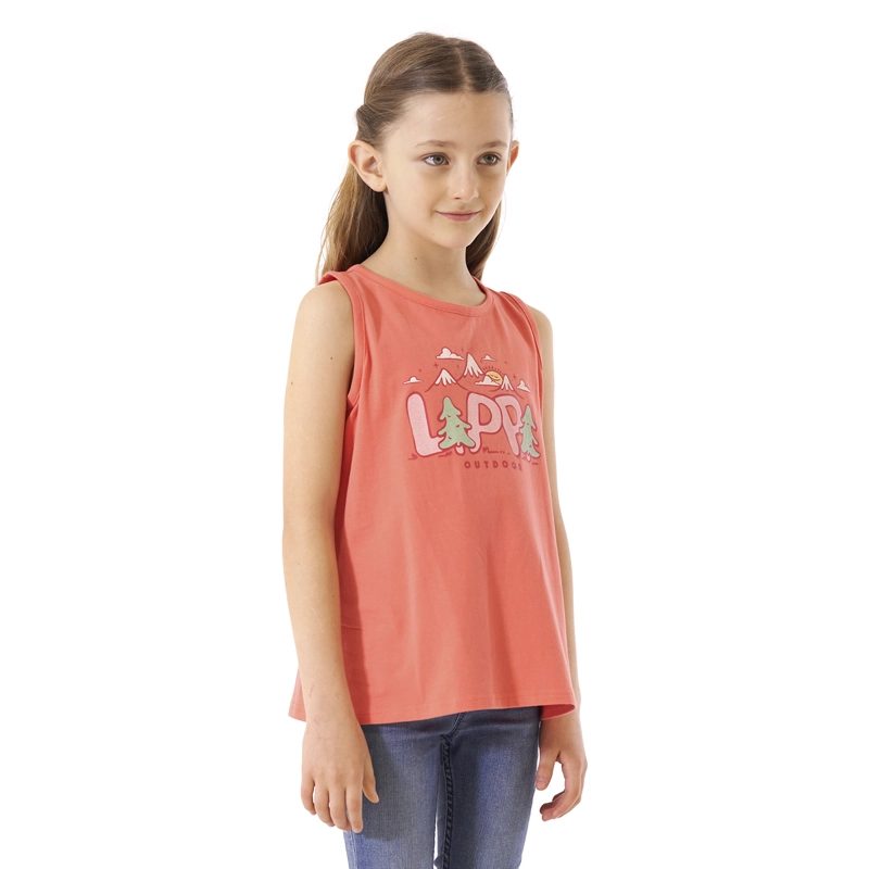 POLERA NIÑA SCOUT UV-STOP T-SHIRT ROSADO LIPPI - 3