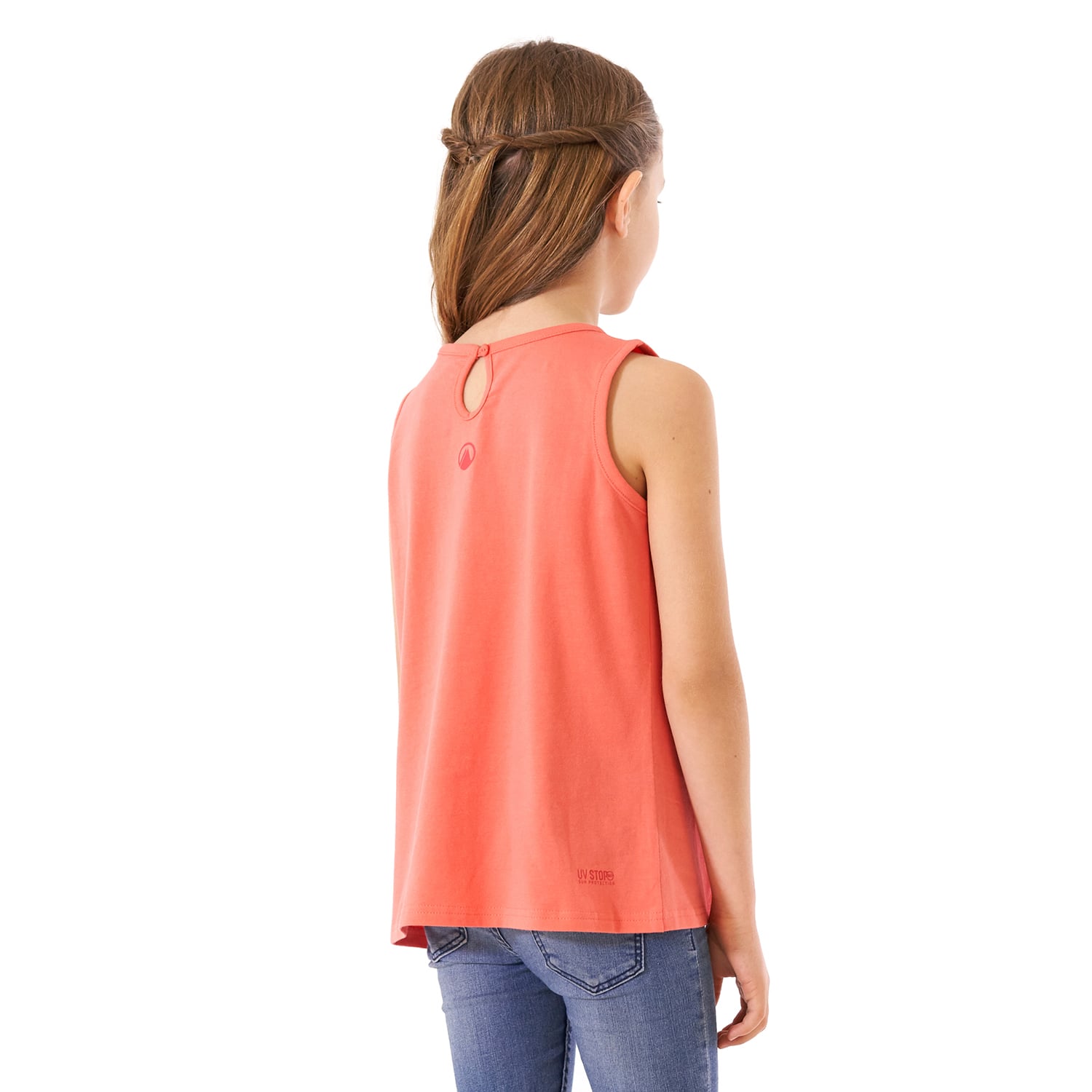 POLERA NIÑA SCOUT UV-STOP T-SHIRT ROSADO LIPPI - 4