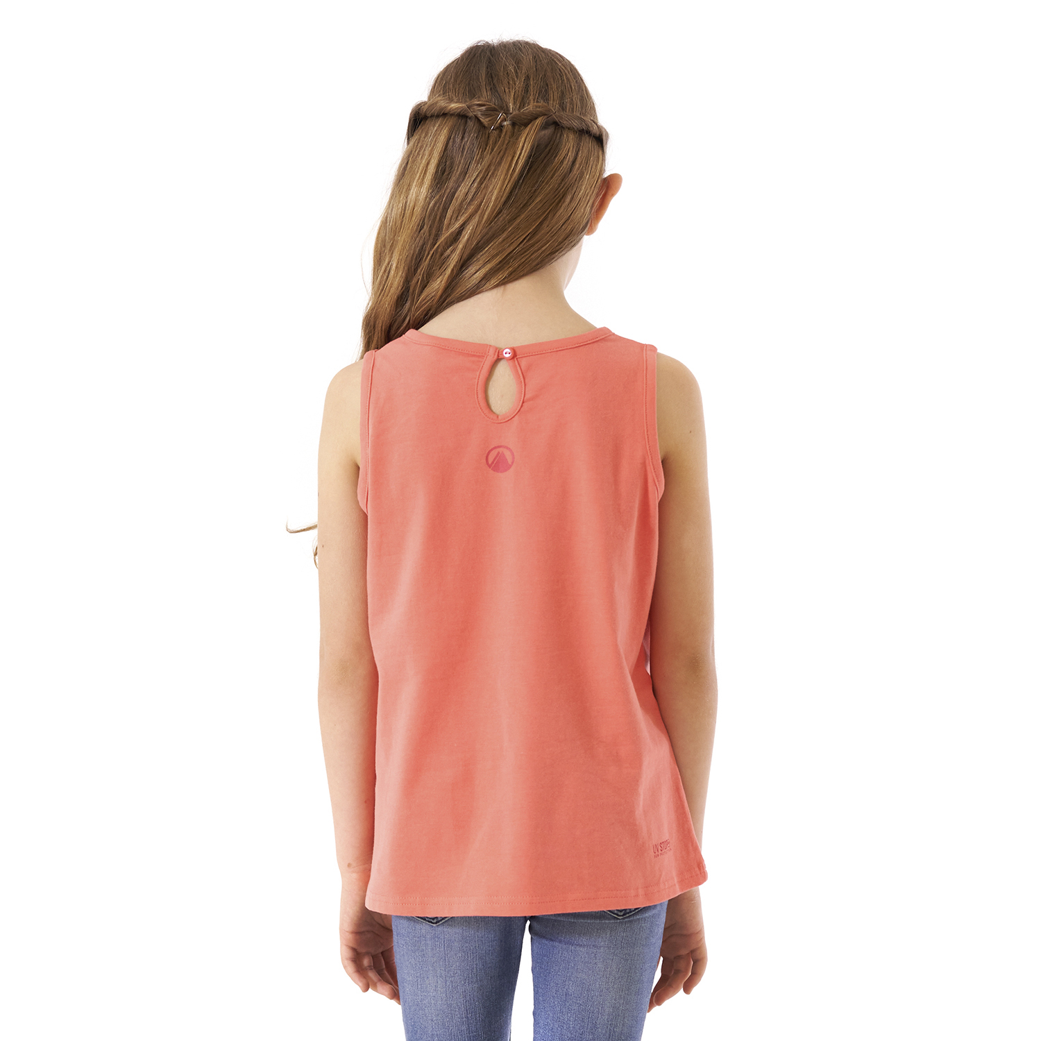 POLERA NIÑA SCOUT UV-STOP T-SHIRT ROSADO LIPPI - 7