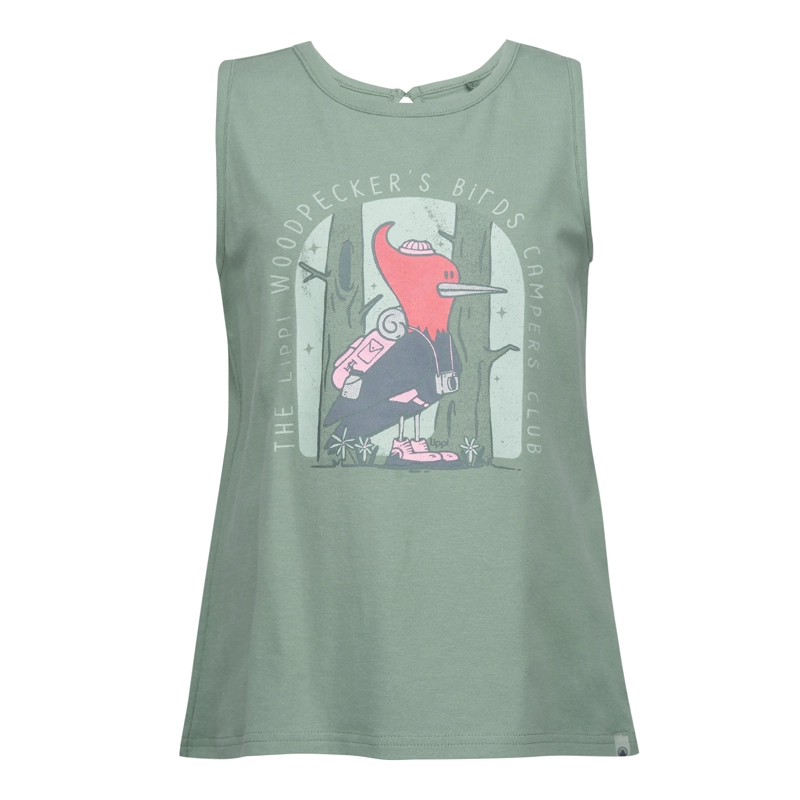 POLERA ALGODÓN NIÑA LIPPI CELESTE SCOUT UV-STOP T-SHIRT JADE - 1