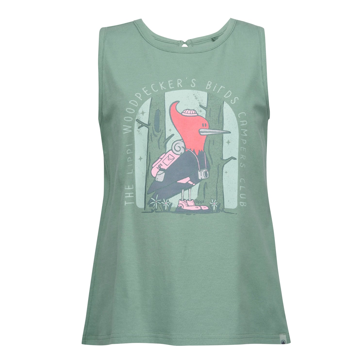 POLERA ALGODÓN NIÑA LIPPI CELESTE SCOUT UV-STOP T-SHIRT JADE - 1