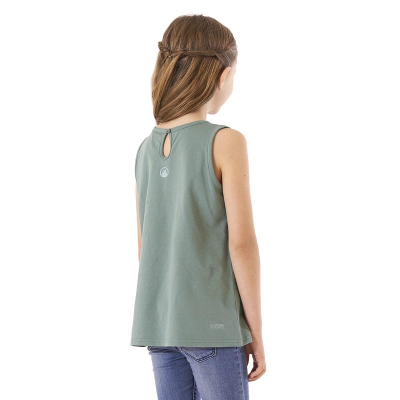 POLERA ALGODÓN NIÑA LIPPI CELESTE SCOUT UV-STOP T-SHIRT JADE - 4