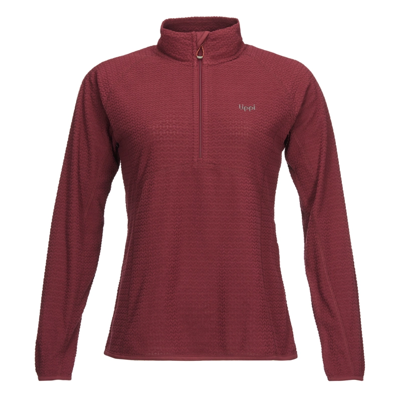 POLERON MUJER JACARANDA NANO-F 14 ZIP FRAMBUESA LIPPI - 1
