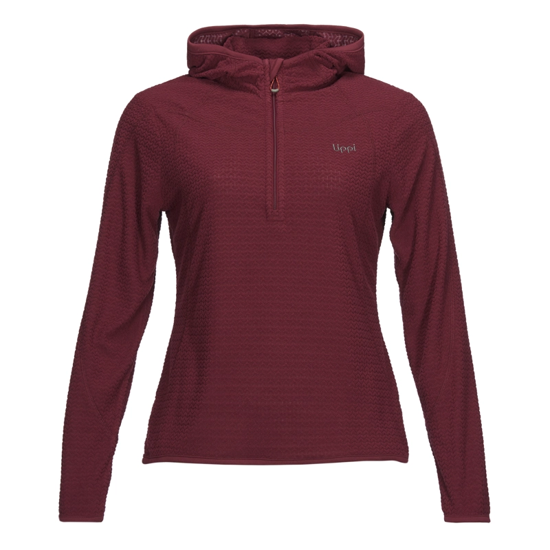 POLERON MUJER JACARANDA NANO-F 14 ZIP HOODY FRAMBUESA LIPPI - 1