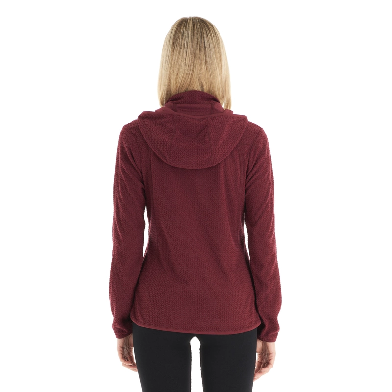 POLERON MUJER JACARANDA NANO-F 14 ZIP HOODY FRAMBUESA LIPPI - 6