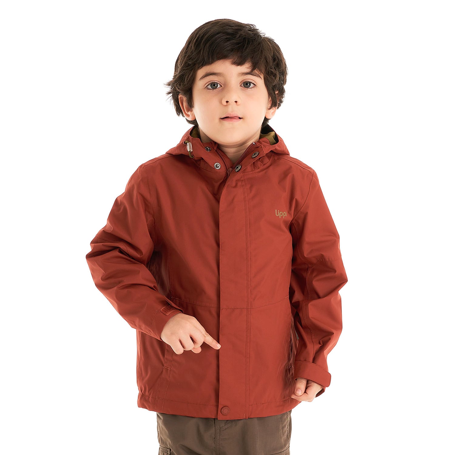 CHAQUETA NIÑO BLIZZARD B-DRY HOODY JACKET TERRACOTA LIPPI - 2